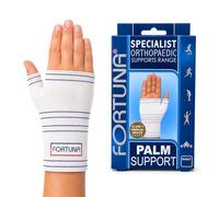 Fortuna Specialist Palm Support - Compression Hand Brace for Arthritis, Sprains & Strains - Orthopaedic Bandage for Pain Relief & Recovery - Breathable & Comfortable (Right - Large)