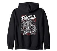 Fortuna The Goddess Of Luck Fortes Fortunam Adiuvant Zip Hoodie