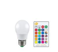 fortunate lights Pack of 1, LED Spotlight Bulb, 5W/10W/15W E27/GU10 RGBW AC85-265V, Magic Colorful Diode Bedroom Night Lamp(5W E27 RGB)