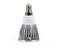 Fortunate Lights Pack of 10, LED Spotlight Lamp GU10/GU5.3/E27/E14 AC220V 3W/4W/5W Dimmable LED Bulb(White,E14 5W)