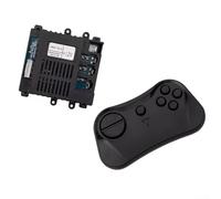 FortunateSweet 2.4G Transmitter and Receiver Set for Electric Ride-On Toys DR01 V2.6 12V Controller Box with Gentle Acceleration Standard Dimensions(full set)