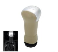 FortunateSweet 5 Speed Gear Shifter Knob Compatible with for Nissan for Qashqai J10 Xtrail 2006 2011 (Creamy White)