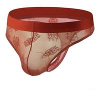 FortunateSweet Active Men's Thong Briefs for Gym and Body Building | Seamless construction, bulge pouch design, low rise , sheer look, flexible movement
