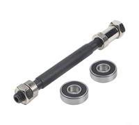 FortunateSweet Bike Quick Release Skewers Front Rear Hollow Axle Set 108mm 145mm Steel MTB Wheel Hub Repair Kit(Rear)