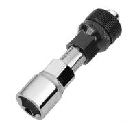 FortunateSweet Crank Puller for Bicycle Maintenance - Square Taper Crank Arm Remover with Wrench - Carbon Steel for MTB Road Cycling