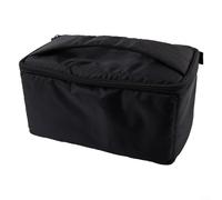 FortunateSweet Fishing Reel Protective Storage Bag, Waterproof Nylon Fishing Tackle Storage Bag, for Camping, Hiking, Hunting(6 grids)