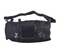 FortunateSweet Hiking Essentials Waterproof Shoulder Bag with Large Cargo Capacity for Climbers (Black)