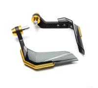 FortunateSweet Off-Road Hand Guards Sturdy CNC Alloy Handle Protection Shield for KX for YZF CRF XR Beta for surron 22mm 28mm Blue(BWQ-024-Golden)