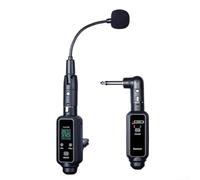FortunateSweet Saxophone Wireless Microphone with Receiver and Transmitter, Selectable Channels for Live Music Performances, Long Battery Life (1 IN 1)