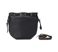 FortunateSweet Storage Bag for DJI MINI Series, Waterproof Shockproof Leather Storage Bag for DJI MINI Series, with Locator Pocket, for Secure Storage (Black)