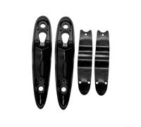 FortunateSweet Wearproof Rear Light Brackets for Softail Custom(Black)