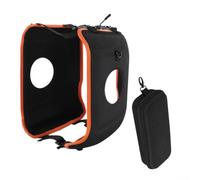 FortunateSweet Wireless Microphone Case Compatible with for JBL for PartyBox-Encore2 Travel, Portable EVA Storage Bag for JBL for PartyBox Wireless Mic, Carrying Handbag