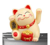Fortunato Cat brings home the traditional symbol of luck and it with this arm that shakes the lucky cat with solar energy. It is a perfect display for your home