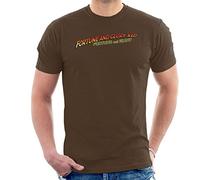 Fortune and Glory Kid Indiana Jones and The Temple of Doom Men's T-Shirt Chocolate