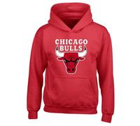 Fortune Chicago Bull Slogan Unisex Printed Hooded Sweatshirt