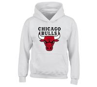 Fortune Chicago Bull Slogan Unisex Printed Hooded Sweatshirt