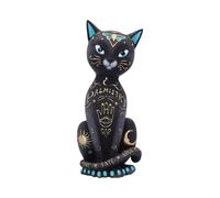 Nemesis Now Figurine - Fortune Kitty Palmistry Cat, 27 cm Resin, Black, Hand-painted