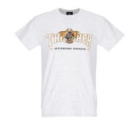 Fortune Logo Tee - male - Thrasher - Skateboarding - Gray - XL - Sport XL