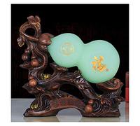 Fortune Ornament Exquisite Gourd Ornaments Traditional Chinese Feng Shui Decor Wealth Prosperity Statue Best Housewarming Congratulatory Gift,Feng Shui Décor Fortune Pendulum(Medium)