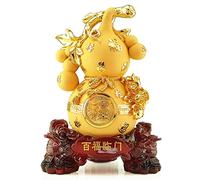 Fortune Ornament Protect House Peace Wealth Decoration Lucky Statue Decoration Craft Gift-Decoration for Luck & Wealth Perfect for Your Home Or Office Fortune Pendulum(Medium)
