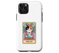 Fortune Teller Calico Cat The Cat Tarot Card Case for iPhone 11 Pro