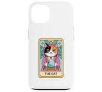 Fortune Teller Calico Cat The Cat Tarot Card Case for iPhone 13