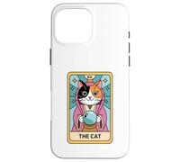 Fortune Teller Calico Cat The Cat Tarot Card Case for iPhone 16 Pro Max