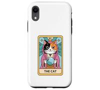 Fortune Teller Calico Cat The Cat Tarot Card Case for iPhone XR