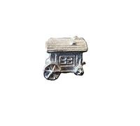 Fortune Teller Traditional Gypsy Caravan 1.4x1.1cm ft122 Made from Solid Fine English Pewter Pin Lapel badge POSTED BY US GIFTS FOR ALL 2016 FROM DERBYSHIRE UK