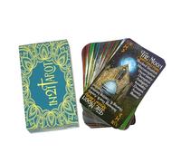 Fortune Telling Tarot Cards, IN2IT Tarot Deck Divination Tools, Standard 78 Card Tarot Pack, Board Game for Fate Divination, Party Playing, Spiritual Insight and Entertainment