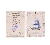 Fortune Telling Tarot Cards - Modern Oracle Deck, Divination Tool Set | Standard Tarot Playing Card Collection, Fate Insight Board Game Accessory For Friends Gathering Game Night Psychic Rea