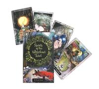 Fortune Telling Tarot Cards, Spirits Tarot Deck, Standard Tarots Decks with Divination Guidance, Card Game Set, Board Game Accessories with Fate Reading, Cards for Party Playing