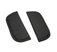 FortuneGlobe 2 x child car belts (black), seat belt cushion for baby stroller, child safety belt adaptor