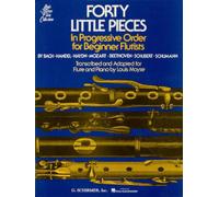40 Little Pieces In Progressive Order. Flute And Accomp.. Book and Part(s) (Louis Moyse Flute Collection)