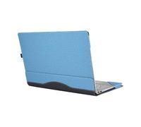Forubar Laptop Case Cover for Lenovo Yoga Slim 9i Gen 10 14 inch Compatible for Yoga 9 2-in-1 14ILL10 [Do Check Model] Notebook Sleeve Computer Bag PU Accessories Heat Dissipation Hole (Light Blue)