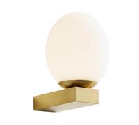 Forum Agios LED Wall Light - Satin Brass