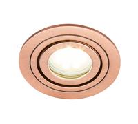 Forum Cali IP65 Tiltable Downlight - Brushed Copper