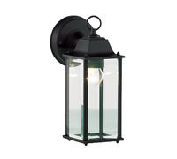 Forum Ceres Outdoor Lantern Wall Light - Black