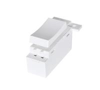 Forum CUL-44764 Culina Click MiniGrid Compatible Slim Grid Kinetic Switch White