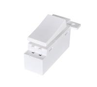 Forum CUL-44765 Culina Click MiniGrid Compatible Dimmable Slim Grid Kinetic Switch White