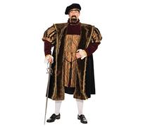 Forum Deluxe Designer Collection King Henry The VIII Costume, Multi, 2X