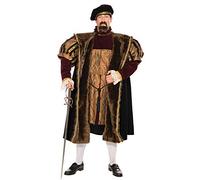 Forum Deluxe Designer Collection King Henry The VIII Costume - Multi - Medium