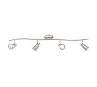 Forum Elara 4 GU10 Light Bar Spotlight - Satin Nickel - INL-598410-SNIC