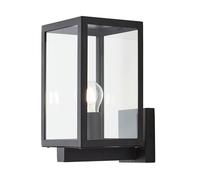 Forum Hestia Lantern Outdoor Wall Light - Black