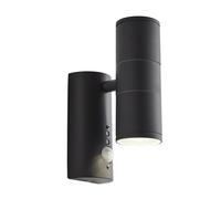 Forum Islay Up/Down GU10 Wall Light with PIR - Anthracite - CZ-29319-ANTH