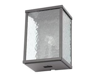 Forum Keb Half Lantern Outdoor Wall Light - Black