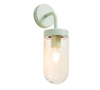Forum Kew Curved E27 Wall Lantern - Mint - ZN-31809-MINT