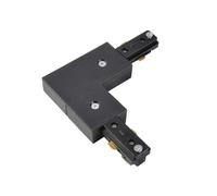 Forum Lighting CUL-26338 Culina Track Single Circuit L Connector in Black
