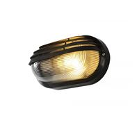 Forum Lighting Forum Coast Collection Puck Oval Bulkhead Light in Black