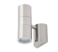 Forum Lighting Forum Zinc Zn-34022-Sst Leto Twin Up/down Wall Light With Photocell - Stainless Steel (12004)